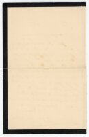 Brief von Heinrich Wölfflin an Karl Theodor Ritter...