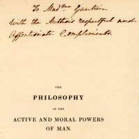 Dugald Stewart Brief an Madame Gautier - 1828