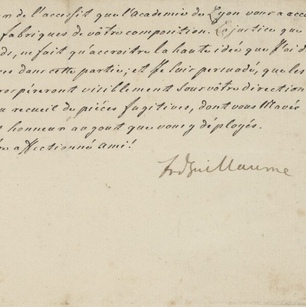 Friedrich Wilhelm II. - Brief - 26.02.1785