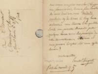 Laurent Truguet - Brief - 17.09.o.J.