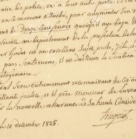 Laurent Jean François Truguet - Brief - 10.12.1825
