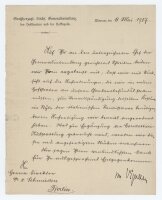 Hippolyt von Vigneau - Brief - 11.05.1907