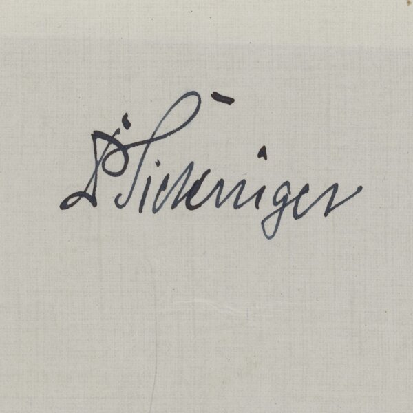 Joseph Anton Sickinger - Autograph - um 1923