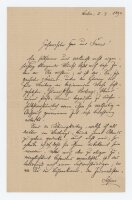 Richard Schmidt-Cabanis - Brief - 02.02.1890