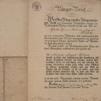 Heinrich Wilhelm Krausnick - Bürgerbrief - 31....