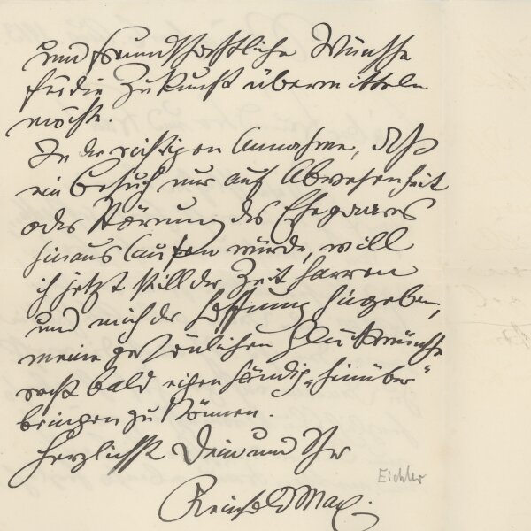 Reinhold Max Eichler - Brief - 06.08.1913