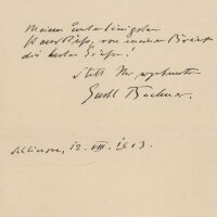 Gustav Johannes Buchner - Brief - 12.08.1913