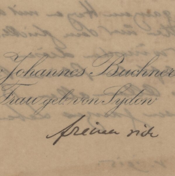 Gustav Johannes Buchner - Karte - 12.05.1915