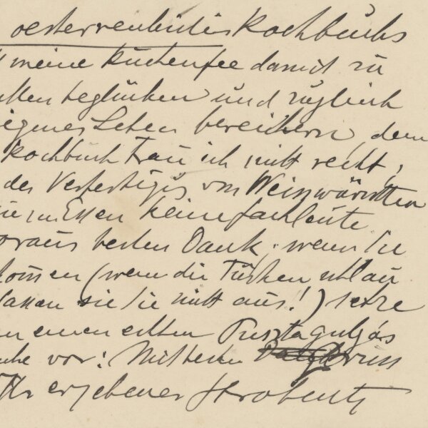 Fritz Strobentz - Brief - undatiert