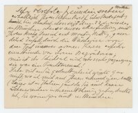 Fritz Strobentz - Brief - undatiert