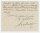 Fritz Strobentz - Brief - undatiert