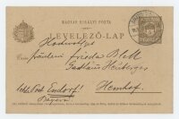 Fritz Strobentz - Postkarte - August 1909