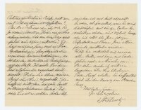 Fritz Strobentz - Brief - 30. Januar 1907