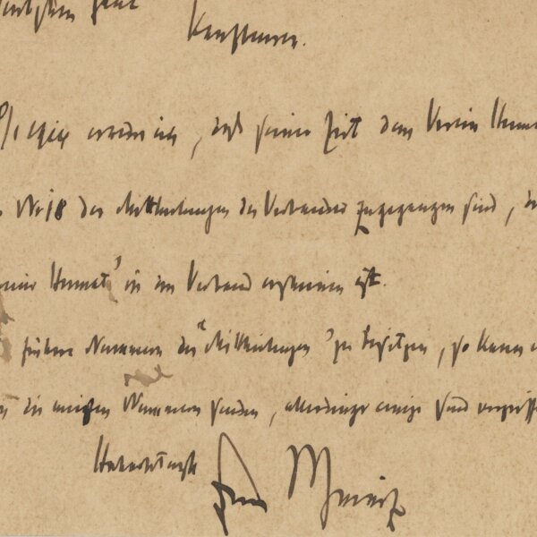 John Meier - Postkarte - 10. Januar 1914