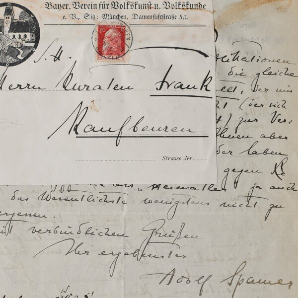 Adolf Spamer - Brief - 11. November 1913