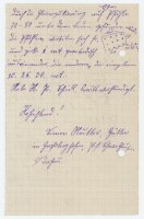 Simon Hutter - Brief - 15. November 1922