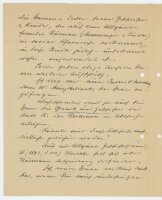 Robert Schlumberger von Goldeck - Brief - 4. September 1924