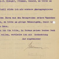 Robert Schlumberger von Goldeck - Brief - 5. September 1924