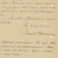 Robert Schlumberger von Goldeck - Brief - 30. August 1924