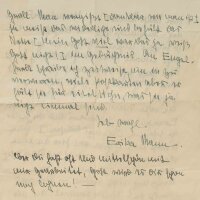Erika Mann - Brief - 20. Februar 1925