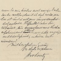 Fritz Strobentz - Brief - 1. August 1910
