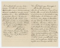 Fritz Strobentz - Brief - 23. Oktober, ca. 1911