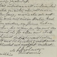 Fritz Strobentz - Brief - Frühling 1912