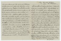 Fritz Strobentz - Brief - Frühling 1912