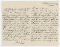 Fritz Strobentz - Brief - 13. September 1909