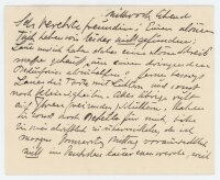 Fritz Strobentz - Postkarte - 16.April 1909