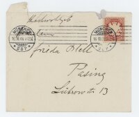 Fritz Strobentz - Postkarte - 16.April 1909